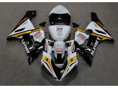 05-06 Gold Playboy ZX6R Motorrad Verkleidung