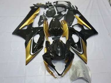 05-06 Gold & Schwarz GSXR 1000 Motorrad Verkleidung