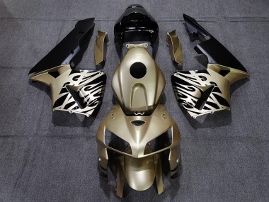 05-06 Goldschwarz CBR600RR Motorrad Verkleidung