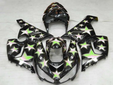 05-06 Grüner Stern ZX6R Motorrad Verkleidung
