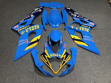 05-06 Hellblau Rizla GSXR 1000 Motorrad Verkleidung