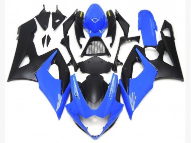 05-06 Hellglänzendes Blau & Matt Schwarz Unten GSXR 1000 Motorrad Verkleidung