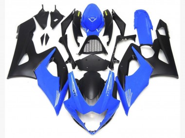 05-06 Hellglänzendes Blau & Matt Schwarz Unten GSXR 1000 Motorrad Verkleidung