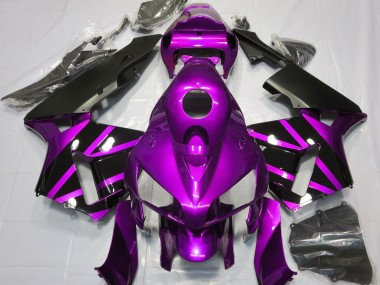05-06 Lila-Schwarz-Design CBR600RR Motorrad Verkleidung