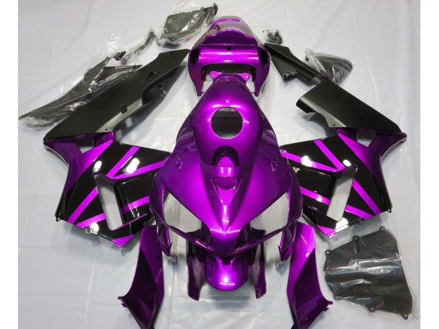 05-06 Lila-Schwarz-Design CBR600RR Motorrad Verkleidung