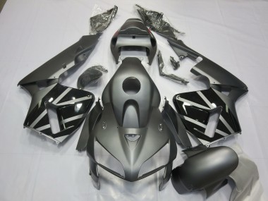 05-06 Matt Grau & Schwarz CBR600RR Motorrad Verkleidung