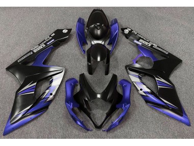 05-06 Matt Schwarz & Blau GSXR 1000 Motorrad Verkleidung