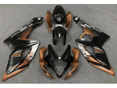 05-06 Matt Schwarz & Bronze GSXR 1000 Motorrad Verkleidung