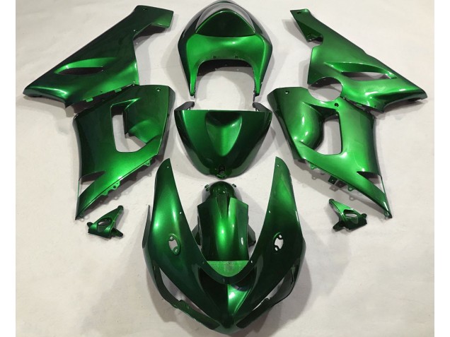 05-06 Metallic Grün ZX6R Motorrad Verkleidung 05-06 Metallic Grün ZX6R Motorrad Verkleidung