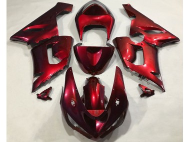 05-06 Metallic Rot ZX6R Motorrad Verkleidung