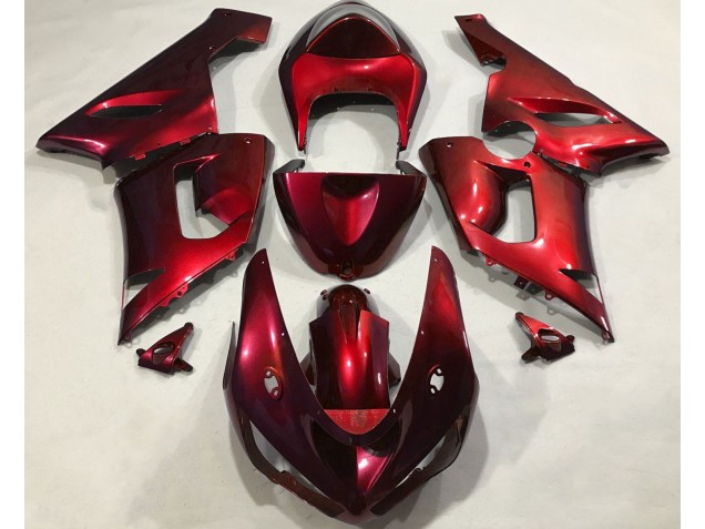 05-06 Metallic Rot ZX6R Motorrad Verkleidung