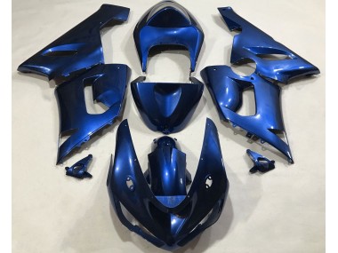 05-06 Metallicblau ZX6R Motorrad Verkleidung
