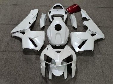 05-06 Perlweiss CBR600RR Motorrad Verkleidung
