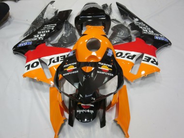 05-06 Repsol Man Power CBR600RR Motorrad Verkleidung