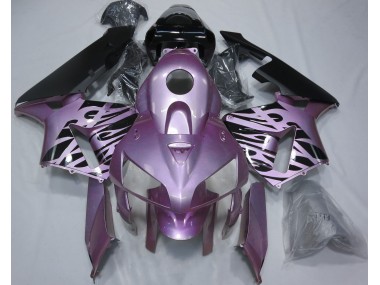 05-06 Rosaviolett Flamme CBR600RR Motorrad Verkleidung