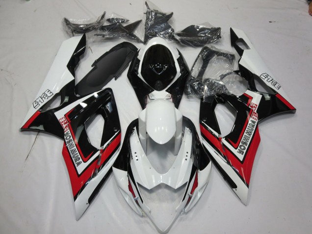 05-06 Rot Schwarz & Weiß GSXR 1000 Motorrad Verkleidung