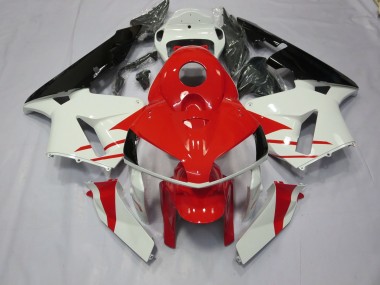 05-06 Rot-Weißer Stil CBR600RR Motorrad Verkleidung