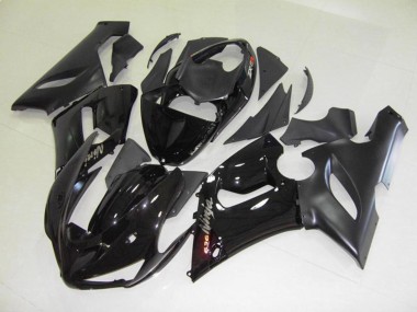 05-06 Schwarz Glanz ZX6R Motorrad Verkleidung