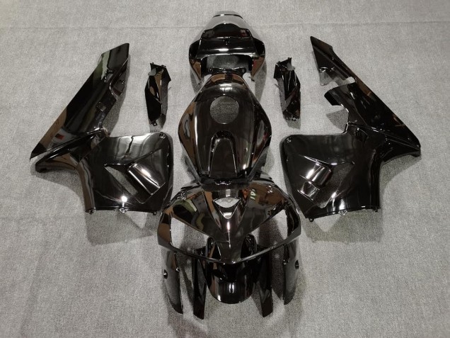 05-06 Schwarz Glänzend CBR600RR Motorrad Verkleidung 05-06 Schwarz Glänzend CBR600RR Motorrad Verkleidung
