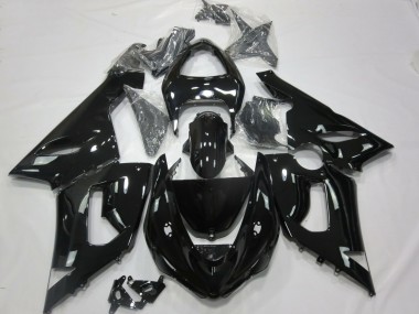 05-06 Schwarz Glänzend ZX6R Motorrad Verkleidung