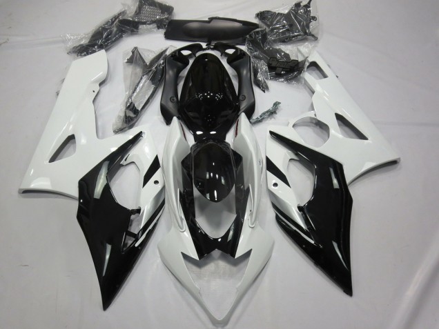 05-06 Weiß Schwarz & Silber GSXR 1000 Motorrad Verkleidung