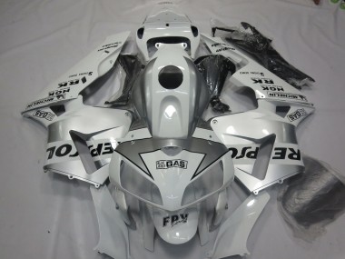 05-06 Silber Repsol CBR600RR Motorrad Verkleidung