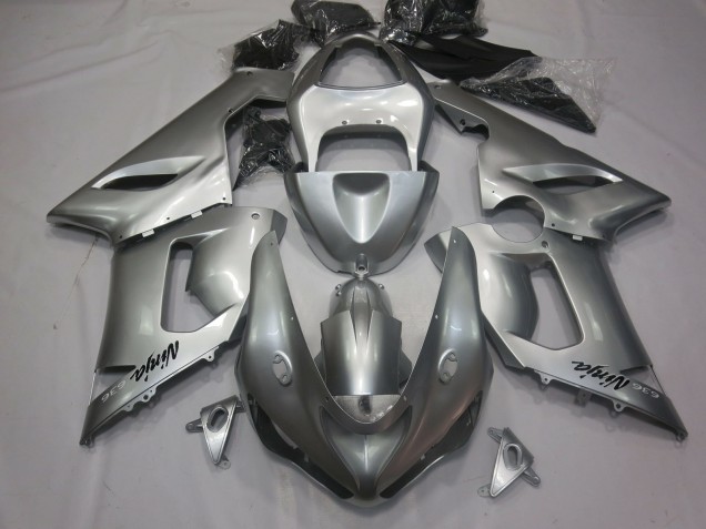 05-06 Silber ZX6R Motorrad Verkleidung 05-06 Silber ZX6R Motorrad Verkleidung