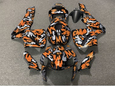 05-06 Tarnung & Orange CBR600RR Motorrad Verkleidung