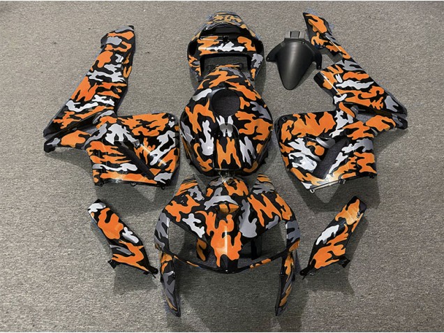05-06 Tarnung & Orange CBR600RR Motorrad Verkleidung