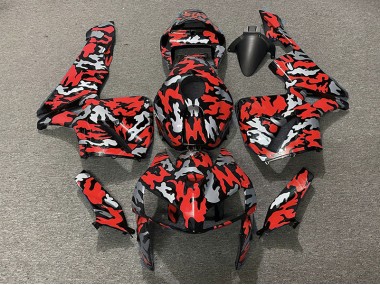 05-06 Tarnung & Rot CBR600RR Motorrad Verkleidung