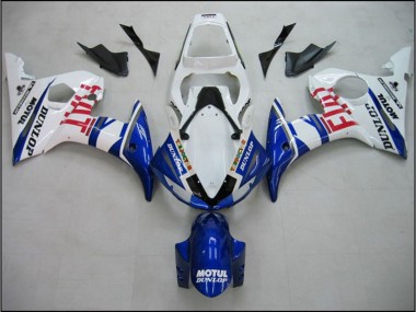 05 Blau Fiat R6 Motorrad Verkleidung