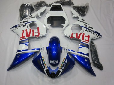 05 Fiat Tiefes Blau R6 Motorrad Verkleidung