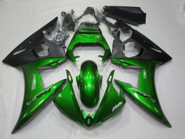 05 Glänzend Dunkelgrün R6 Motorrad Verkleidung