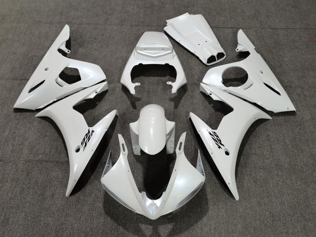 05 Perlweiss R6 Motorrad Verkleidung 05 Perlweiss R6 Motorrad Verkleidung