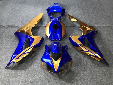 06-07 Blau & Gold CBR1000RR Motorrad Verkleidung