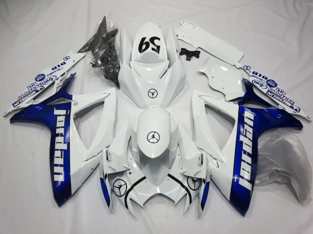06-07 Blau Jordan GSXR 600-750 Motorrad Verkleidung 06-07 Blau Jordan GSXR 600-750 Motorrad Verkleidung