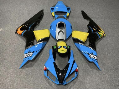 06-07 Blauer Hai CBR1000RR Motorrad Verkleidung
