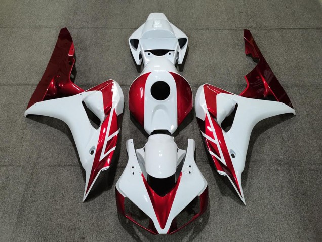 06-07 Candy Red & Weiß CBR1000RR Motorrad Verkleidung 06-07 Candy Red & Weiß CBR1000RR Motorrad Verkleidung