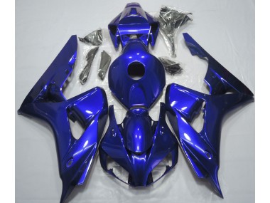 06-07 Einfarbig Blau CBR1000RR Motorrad Verkleidung