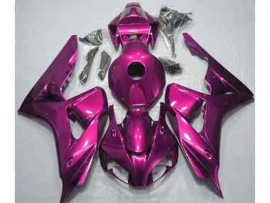 06-07 Einfarbig Rosa CBR1000RR Motorrad Verkleidung