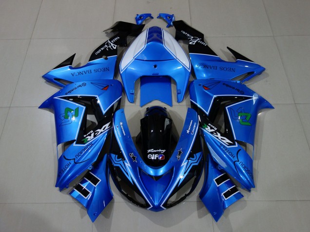06-07 Flüssigblau & Logos ZX10R Motorrad Verkleidung 06-07 Flüssigblau & Logos ZX10R Motorrad Verkleidung