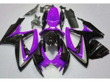 06-07 Glanz Lila Ohne Abzeichen GSXR 600-750 Motorrad Verkleidung