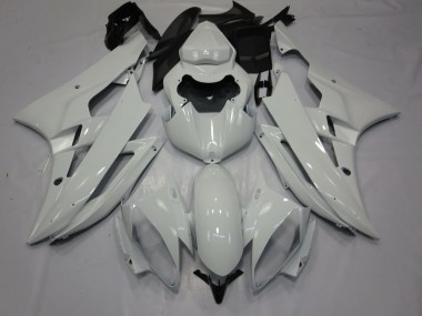 06-07 Weiß Glanz R6 Motorrad Verkleidung