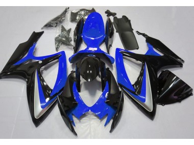 06-07 Glänzend Blau Ohne Abzeichen GSXR 600-750 Motorrad Verkleidung