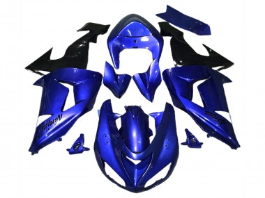 06-07 Glänzend Blau ZX10R Motorrad Verkleidung