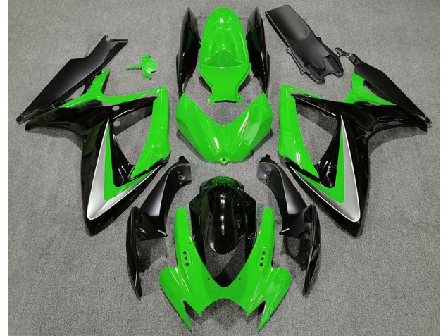 06-07 Grün OEM-Stil GSXR 600-750 Motorrad Verkleidung 06-07 Grün OEM-Stil GSXR 600-750 Motorrad Verkleidung