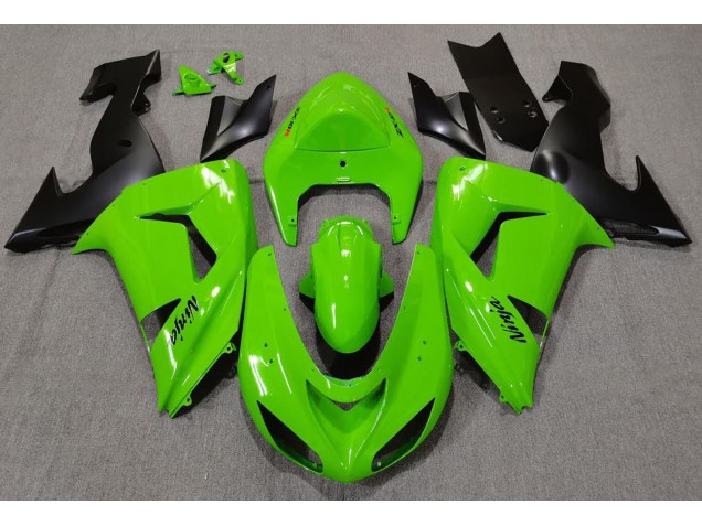 06-07 Grün ZX10R Motorrad Verkleidung