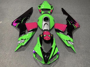 06-07 Grüner Hai CBR1000RR Motorrad Verkleidung