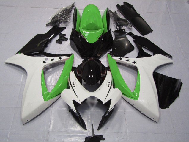 06-07 Grüner Stern GSXR 600-750 Motorrad Verkleidung