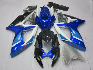 06-07 Hell- & Tiefes Blau GSXR 600-750 Motorrad Verkleidung